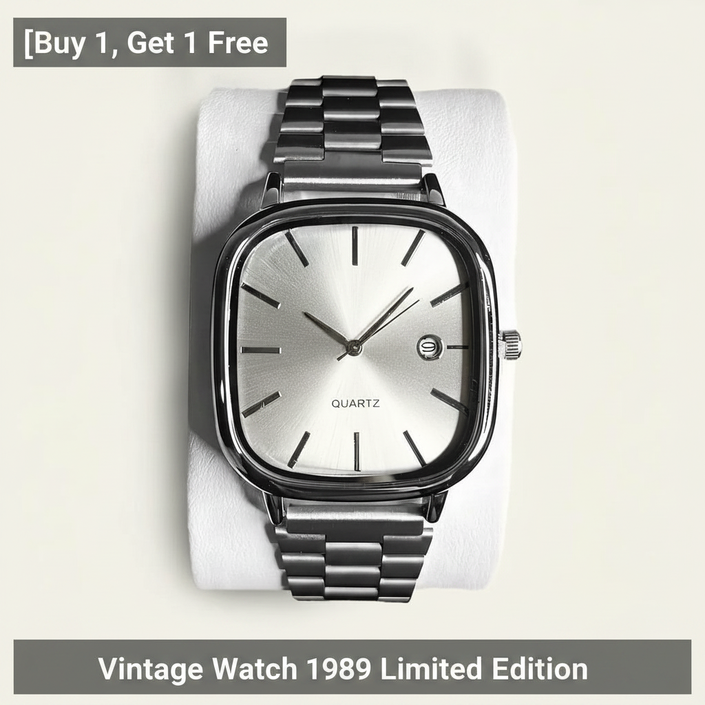 [Buy 1, Get 1 Free] Vintage Watch 1989 Limited Edition