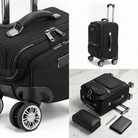Expandable Ultra-Light Oxford Luggage – Waterproof High-Capacity Fabric Suitcase